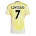 Maillot de foot Juventus Francisco Conceicao #7 Extérieur vêtements 2024-25 Manches Courtes